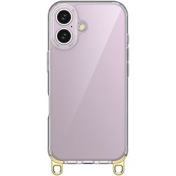 Mobigear Bungy iPhone 16 Plastique rigide Coque arrière - Or