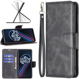 Mobigear Excellent Housse Realme 9 Pro Plus Etui Porte-Monnaie - Noir