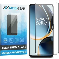 Mobigear Premium OnePlus Nord CE 3 Lite Verre trempé Protection d'écran - Compatible Coque - Noir