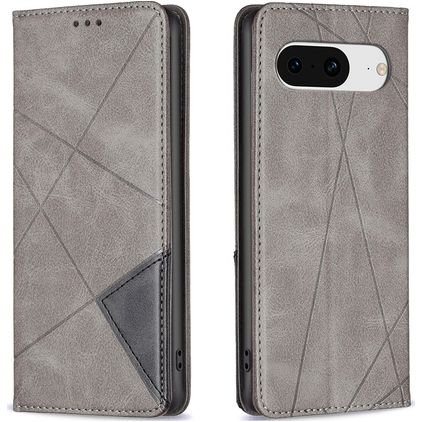 Mobigear Rhombus Slim Google Pixel 8 Étui - Gris