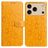 Mobigear Flowers Housse iPhone 17 Pro Max Etui Porte-Monnaie - Jaune