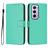 Mobigear Urban Wallet Housse OPPO Reno 12 Pro Etui Porte-Monnaie - Vert