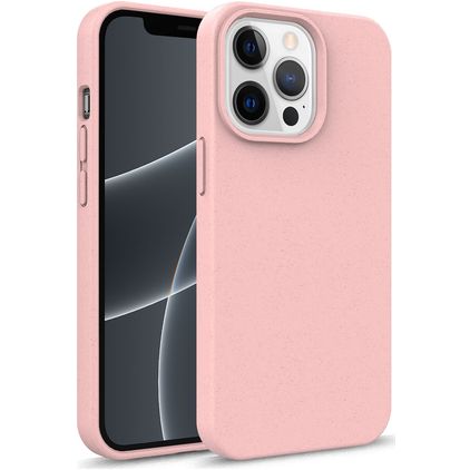Mobigear Bio Coque iPhone 13 Pro Coque arrière en Eco-Friendly - Rose