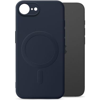 My Style Protective Flex Coque iPhone 17e MagSafe Coque arrière en TPU Souple - Bleu Marin