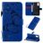 Mobigear Butterfly Housse Samsung Galaxy A41 Etui Porte-Monnaie - Bleu