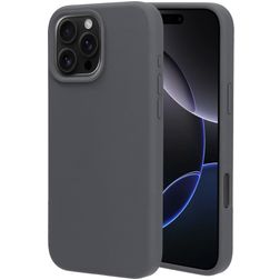 Mobiparts Coque iPhone 16 Pro Max Coque arrière en Silicone - Urban Grey