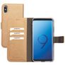 Mobiparts Saffiano Wallet iPhone XS Max Étui Portefeuille - Copper