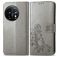 Mobigear Clover OnePlus 11 Étui Portefeuille - Gris