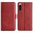 Mobigear Slim Magnet Housse Sony Xperia 5 IV Etui Porte-Monnaie - Rouge