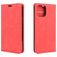 Mobigear Retro Slim Housse iPhone 12 Pro Etui Porte-Monnaie - Rouge