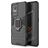 Mobigear Armor Ring Coque Realme GT Neo 3 Coque arrière Rigide Anti-Chocs avec Anneau-Support - Noir