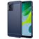Mobigear Brushed Slim Coque Motorola Moto E13 Coque arrière en TPU Souple - Bleu