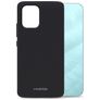 Mobilize Rubber Gelly Coque OPPO A6x Coque arrière en TPU Souple - Noir