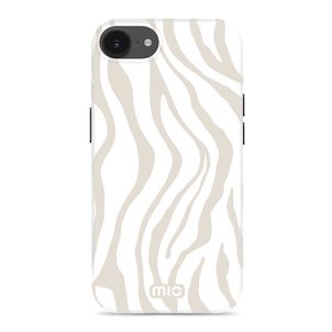 MIO Coque iPhone 17e MagSafe Coque arrière Rigide - Sandy Zebra
