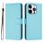 Mobigear Urban Wallet Housse iPhone 16 Pro Etui Porte-Monnaie - Bleu