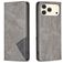 Mobigear Rhombus Slim Housse iPhone 17 Pro Etui - Gris