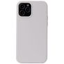 Mobigear Rubber Touch Coque iPhone 13 Mini Coque arrière en Silicone - Blanc