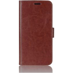 Mobigear Wallet Housse Samsung Galaxy S10 Etui Porte-Monnaie - Marron