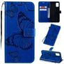 Mobigear Butterfly Housse Samsung Galaxy A51 Etui Porte-Monnaie - Bleu