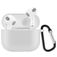 Mobigear Classic Coque Apple AirPods 3 Coque en Silicone Souple - Blanc