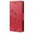 Mobigear Flowers Housse Xiaomi Redmi Note 10 5G Etui Porte-Monnaie - Rouge