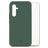 Mobilize Rubber Gelly Coque Samsung Galaxy A54 Coque arrière en TPU Souple - Matt Green