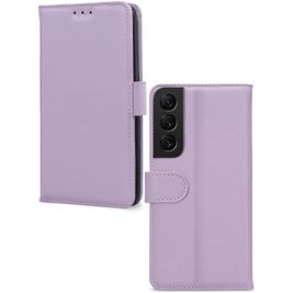 Mobilize Premium Gelly Wallet Housse Samsung Galaxy S22 Etui Porte-Monnaie - Violet