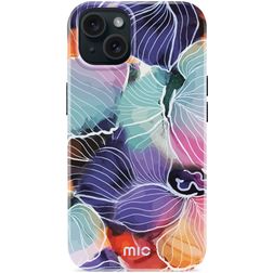 MIO Coque iPhone 15 MagSafe Coque arrière Rigide - Flowers