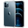 Mobigear Cushion Coque Transparente iPhone 12 Coque arrière en TPU Souple Anti-Chocs - Transparent