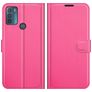 Mobigear Classic Housse Motorola Moto G50 Etui Porte-Monnaie - Magenta