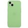 Mobigear Colors Coque iPhone 15 Plus Coque arrière en TPU Souple - Vert