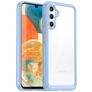 Mobigear Crystal Coque Samsung Galaxy A14 Coque arrière Rigide - Transparent / Bleu