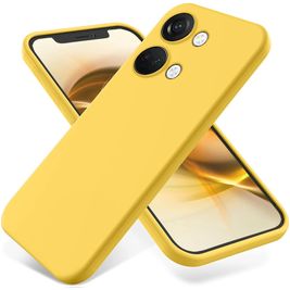 Mobigear Colors Coque OnePlus Nord 3 Coque arrière en TPU Souple - Jaune