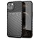 Mobigear Groove Coque iPhone 13 Mini Coque arrière en TPU Souple - Noir