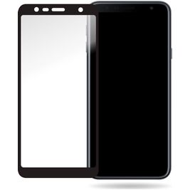 Mobilize Premium Samsung Galaxy J4 Plus Verre trempé Protection d'écran - Compatible Coque - Noir