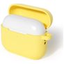 Mobigear Colors Coque Apple AirPods Pro 3 en Silicone Souple - Jaune