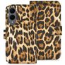 My Style Flex Wallet Housse Samsung Galaxy S25 Edge Etui Porte-Monnaie - Wild Leopard