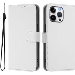 Mobigear Urban Wallet iPhone 16 Pro Max Étui Portefeuille - Blanc