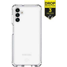 ITSkins SpectrumClear Coque Transparente Samsung Galaxy A04s Coque arrière en TPU Souple Anti-Chocs - Transparent