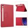Mobigear Classic Coque Samsung Galaxy Tab S11 + Porte-crayon - Rouge