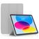 Mobigear Tri-Fold Gel Coque iPad 11 (2025) Etui en TPU,Similicuir - Gris