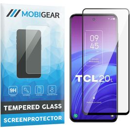 Mobigear Premium TCL 20L Verre trempé Protection d'écran - Compatible Coque - Noir