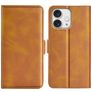 Mobigear Slim Magnet Housse iPhone 16 Pro Max Etui Porte-Monnaie - Cognac