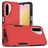Mobigear Heavy Armor Coque Samsung Galaxy A26 Coque arrière Rigide Anti-Chocs - Rouge