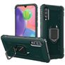 Mobigear Armor Ring Coque Wiko View 4 Coque arrière Rigide Anti-Chocs avec Anneau-Support - Vert