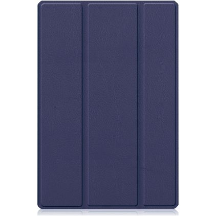 Mobigear Tri-Fold Gel Coque Samsung Galaxy Tab A8 10.5 (2021) Etui en TPU,Similicuir - Bleu