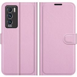 Mobigear Classic Housse Realme GT Master Edition Etui Porte-Monnaie - Rose
