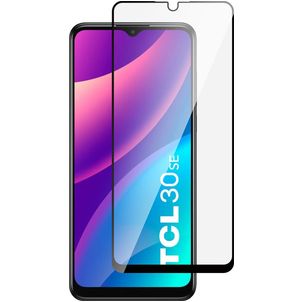 Mobigear Premium TCL 30 SE Verre trempé Protection d'écran - Compatible Coque - Noir