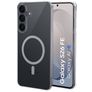 Mobiparts Classic Coque Transparente Samsung Galaxy S26 FE MagSafe Coque arrière en TPU Souple - Transparent