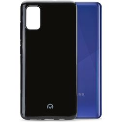 Mobilize Gelly Coque Samsung Galaxy A41 Coque arrière en TPU Souple - Noir